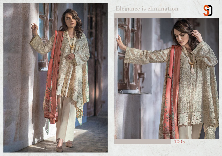 Shraddha Designer Pomposh Semi-Stitched Salwar Kameez Shraddha Designer Pomposh Semi-Stitched Salwar Kameez